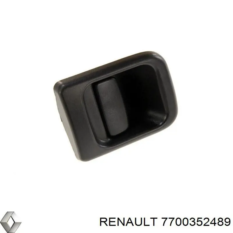 Comprar 7700352489 Renault (RVI) Manija exterior derecha delantera/trasera de puerta