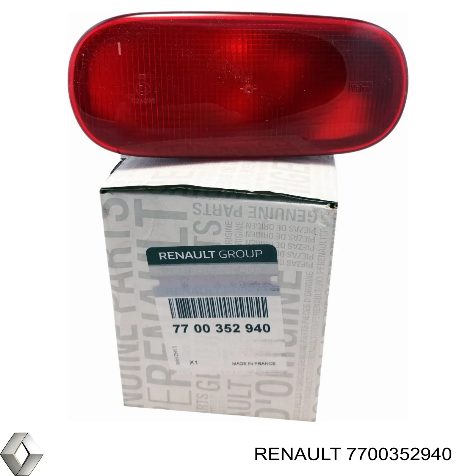 Comprar 7700352940 Renault (RVI) Luz de freno trasera adicional 