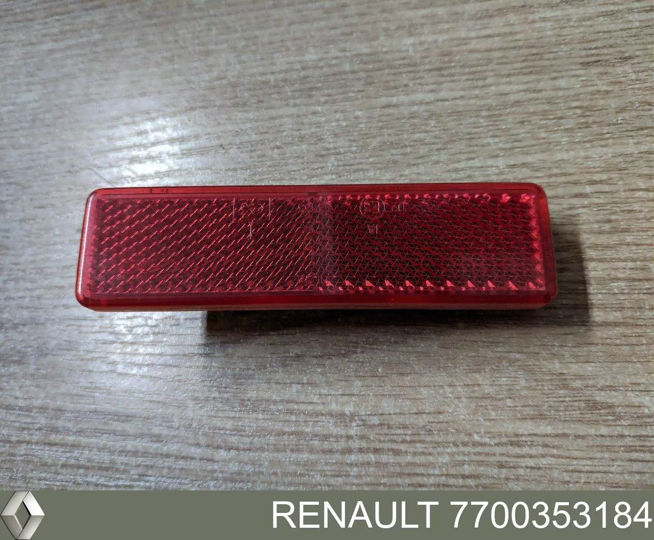 Comprar 7700353184 Renault (RVI) Reflector de parachoques trasero