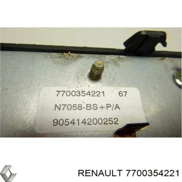 Airbag lateral del pasajero para Renault Kangoo (FC0)
