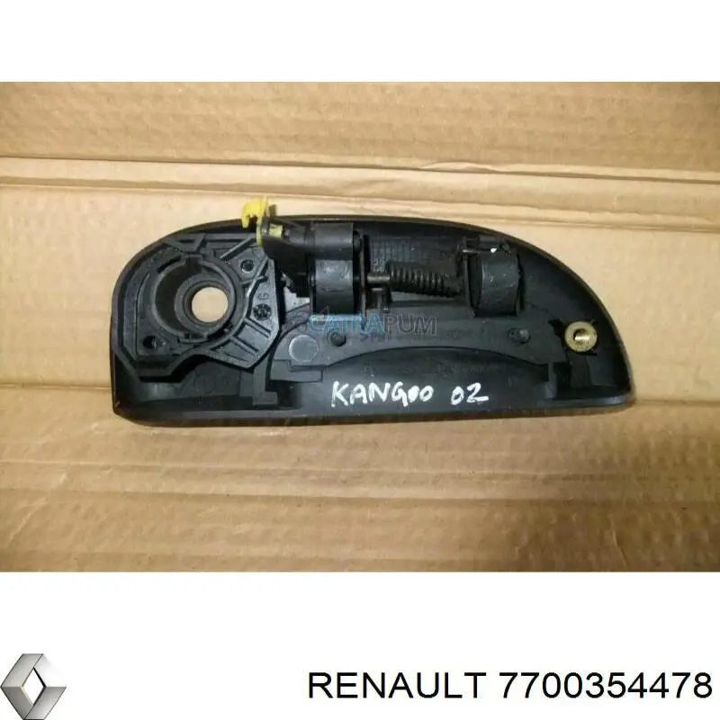 Manija exterior izquierda de puerta delantera Renault (RVI) 7700354478 precio, desde 21,63 EUR