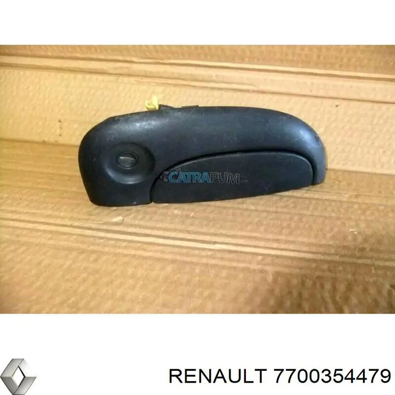 Tirador de puerta exterior delantero derecha RENAULT 7700354479