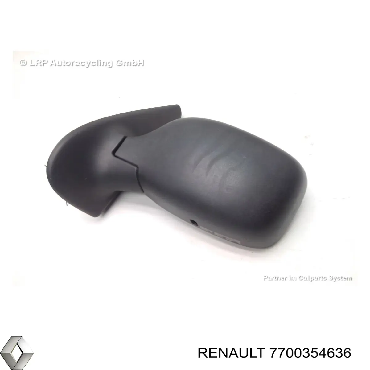Espejo de retrovisor izquierdo 7700354636 Renault (RVI)