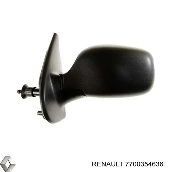 7700354636 Renault (RVI) espejo retrovisor izquierdo