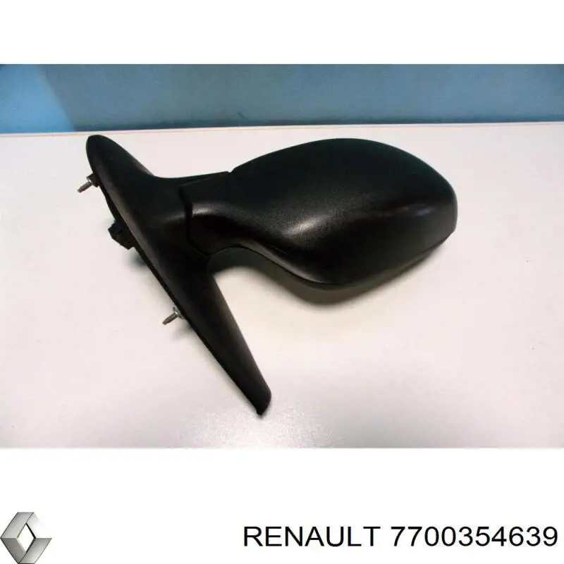 7700354639 Renault (RVI) espejo retrovisor derecho