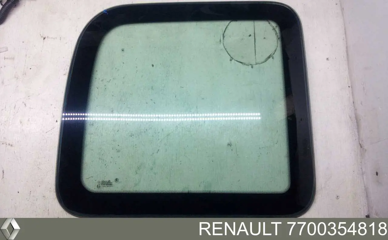 Ventanilla costado superior derecha (lado maletero) para Renault Kangoo (KC0)