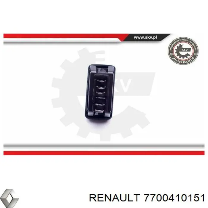 Unidad de control de elevalunas delantero derecho 6060P70 Polcar