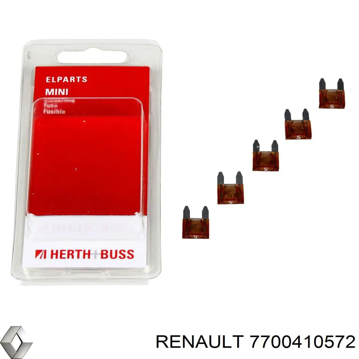 Caja de reles Renault (RVI) 7700410572 precio, desde 0,58 EUR