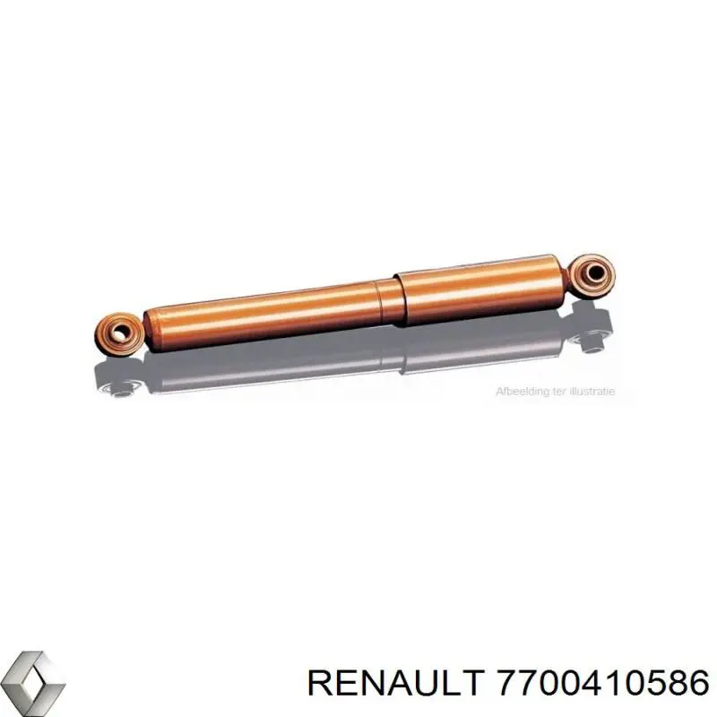 Amortiguador trasero Renault (RVI) 7700410586 precio, desde 24,29 EUR
