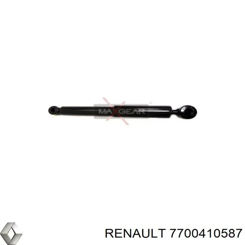 7700410587 Renault (RVI) amortiguador trasero