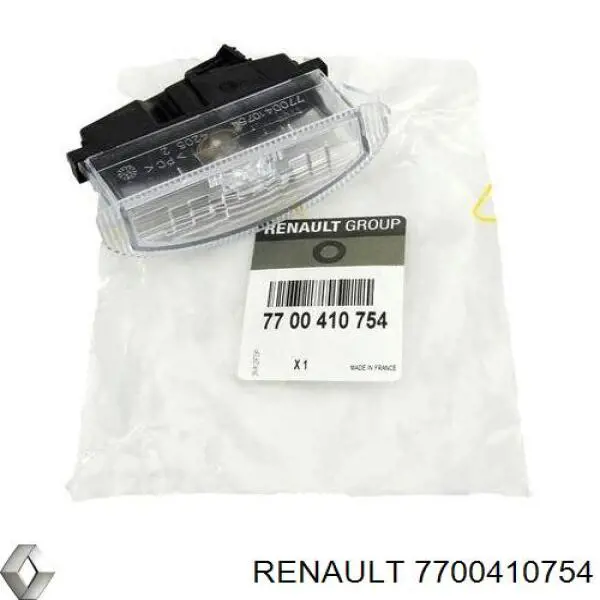 Lampara de matricula Renault (RVI) 7700410754 precio, desde 16,09 EUR