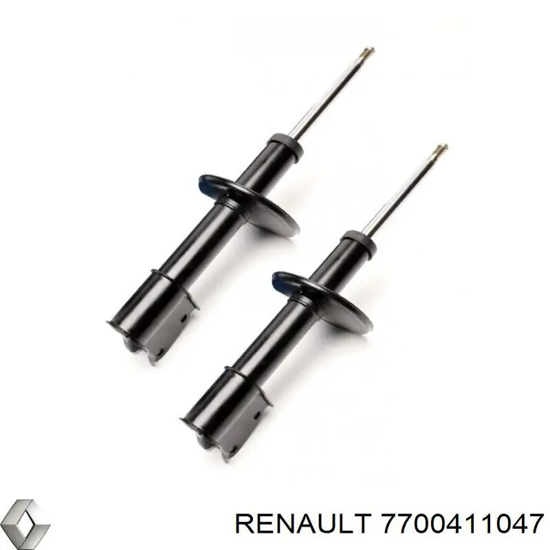 7700411047 Renault (RVI) amortiguador trasero