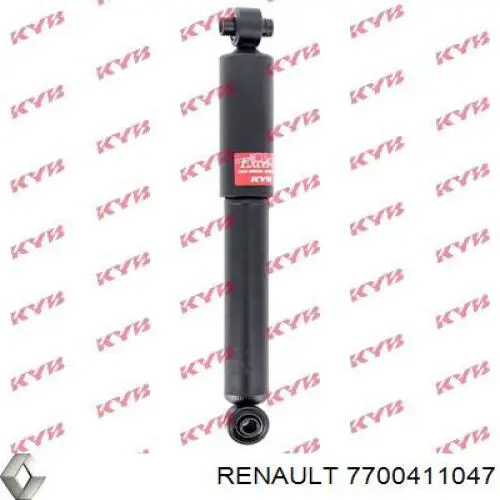 Amortiguador trasero Renault (RVI) 7700411047 precio, desde 34,91 EUR