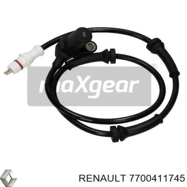 7700411745 Renault (RVI) sensor abs trasero izquierdo