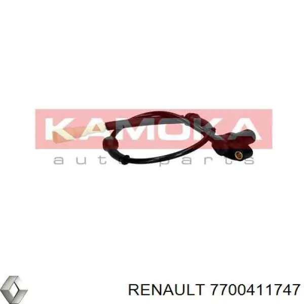 Sensor ABS 7700411747 Renault (RVI)