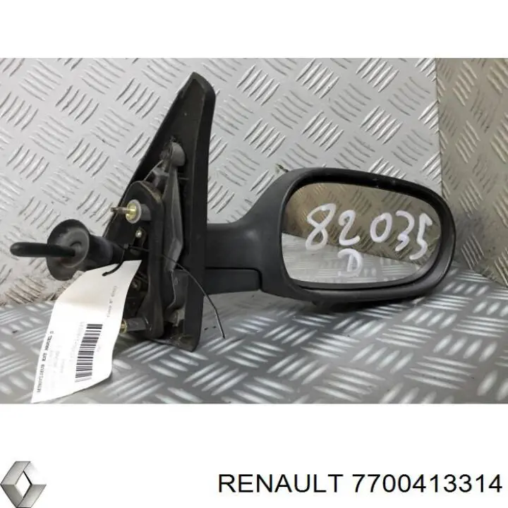 Espejo retrovisor derecho Renault (RVI) 7700413314 precio, desde 41,23 EUR