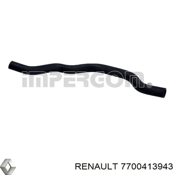 Comprar 7700413943 Renault (RVI) Manguera de calefacción, retorno