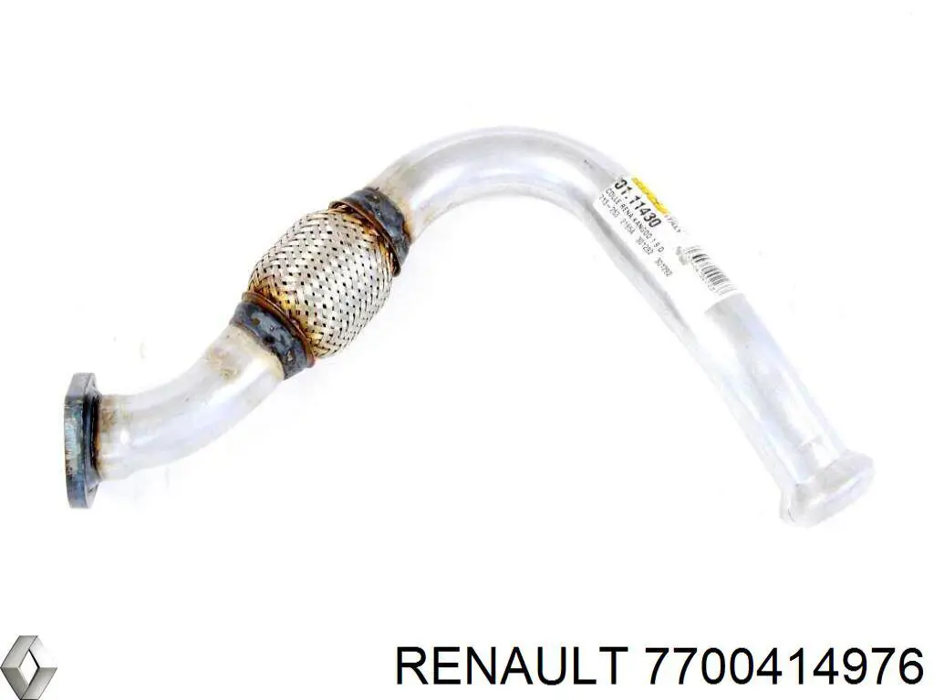 Comprar 7700414976 Renault (RVI) Tubo de admisión del silenciador de escape delantero