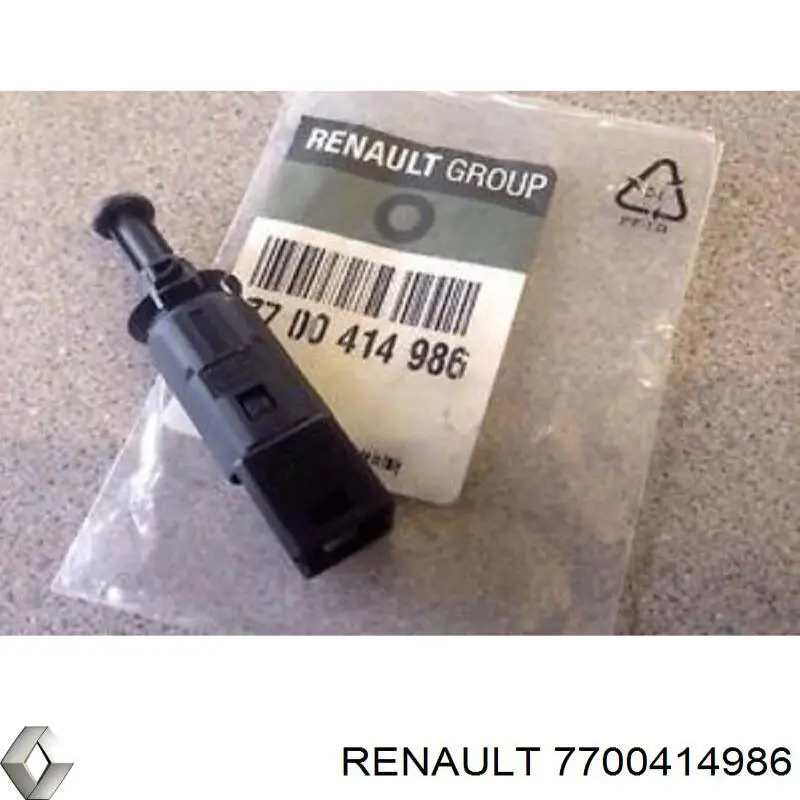 Comprar 7700414986 Renault (RVI) Interruptor de luz de freno