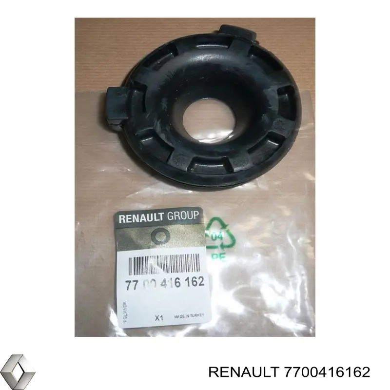 Comprar 7700416162 Renault (RVI) Aislador de resorte trasero superior