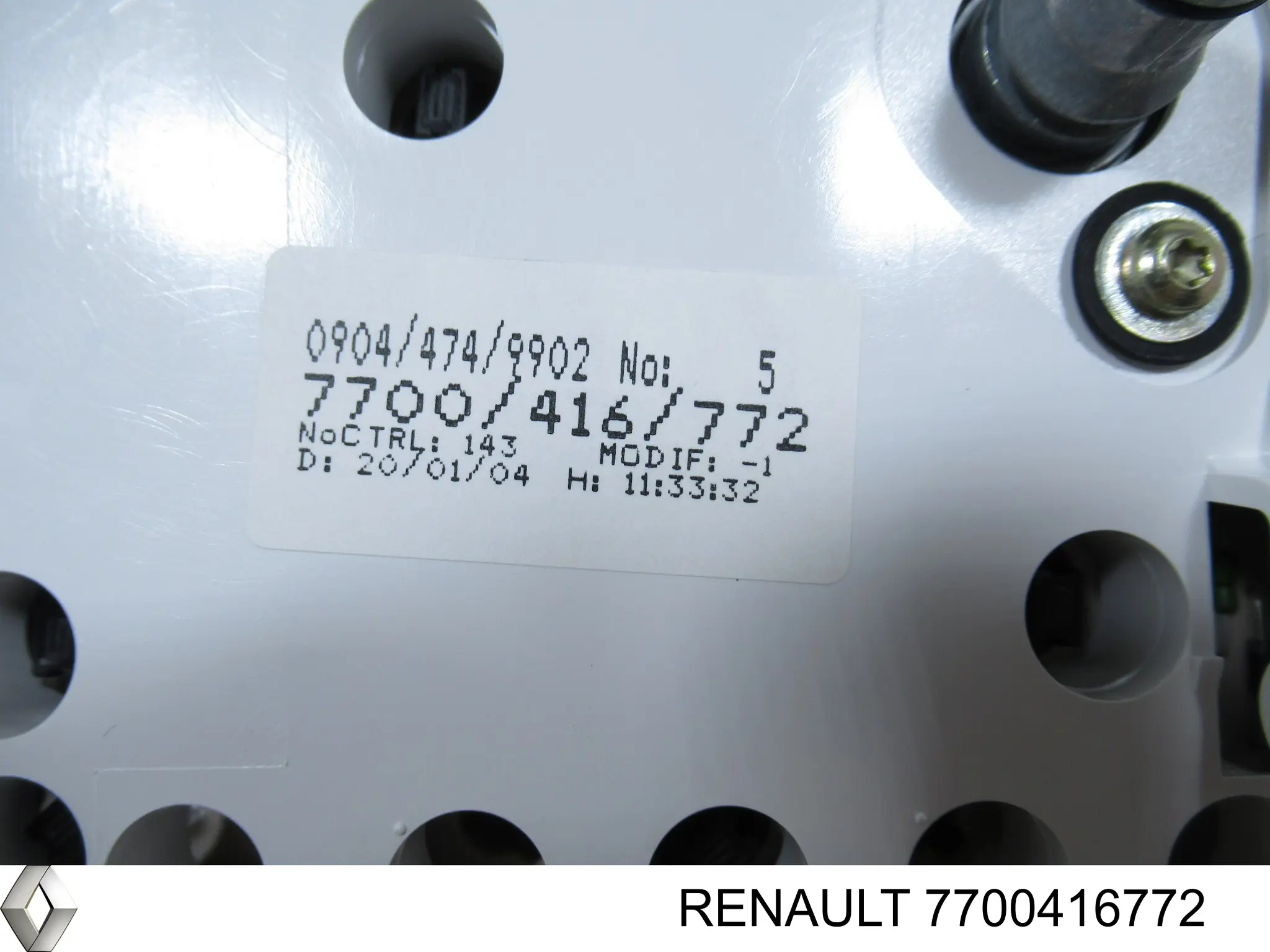 Cuadro instrumentos 7700416772 Renault (RVI)