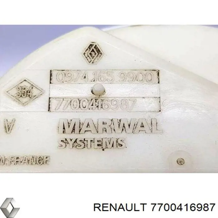 Sensor de nivel de combustible para Renault Clio (B, C, B01)