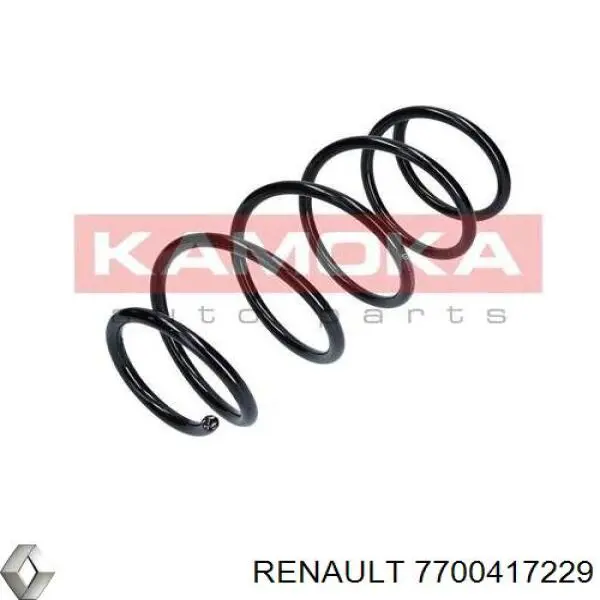 7700417229 Renault (RVI) muelle de suspensión eje delantero