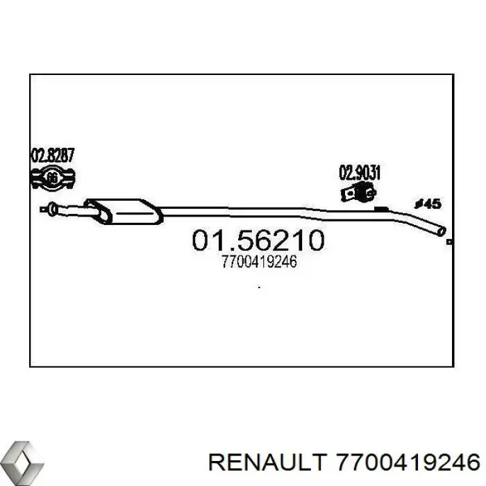 7700419246 Renault (RVI)