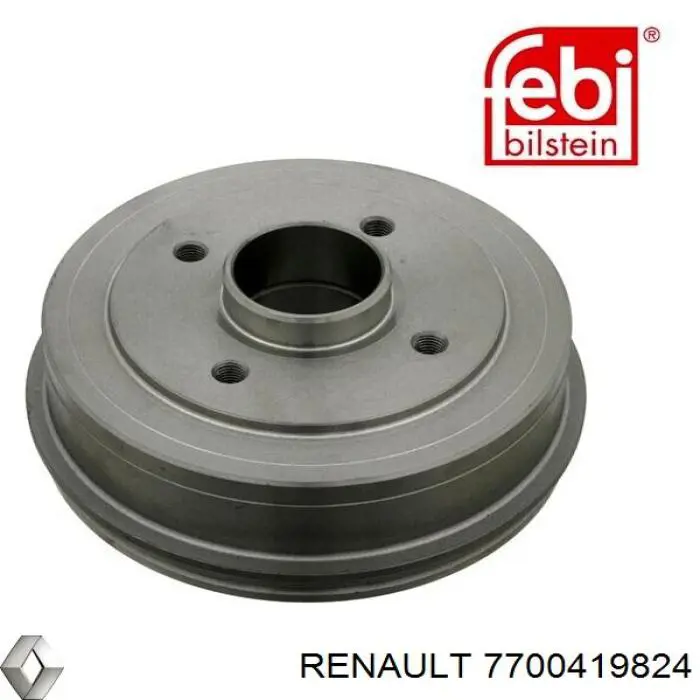 Comprar 7700419824 Renault (RVI) Tambor de freno trasero