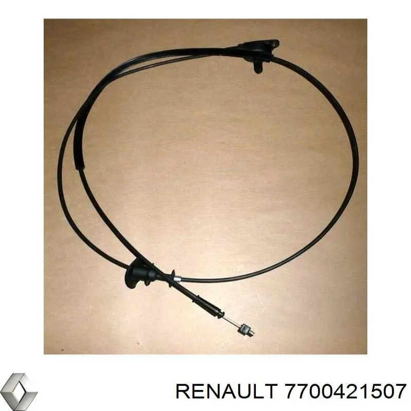 7700421507 Renault (RVI) Cable de capó del motor