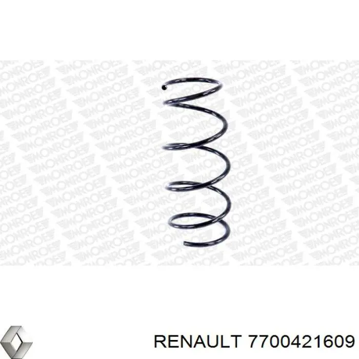 7700421609 Renault (RVI) muelle de suspensión eje delantero