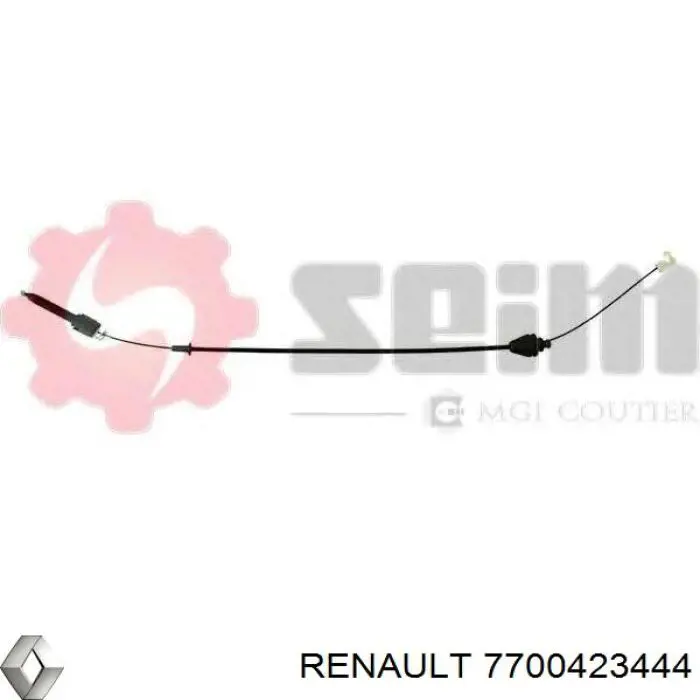 Silga de acelerador Renault Laguna 2 BG0, BG1