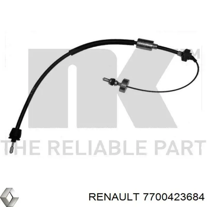 Comprar 7700423684 Renault (RVI) Cable de embrague