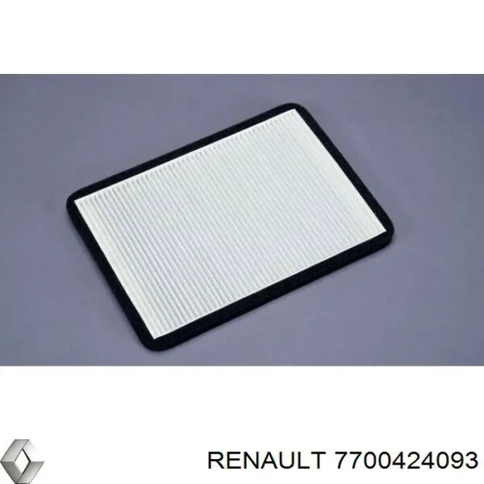 7700424093 Renault (RVI) filtro habitáculo