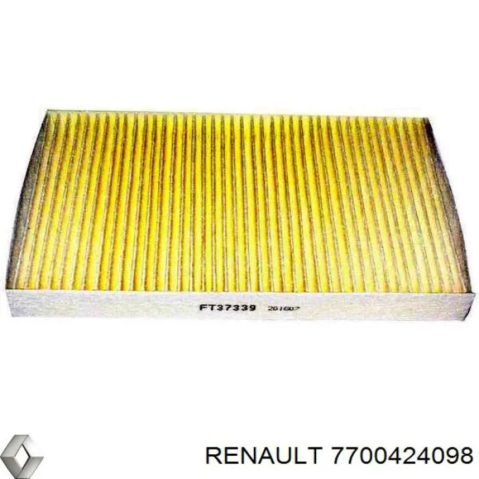 7700424098 Renault (RVI) filtro habitáculo