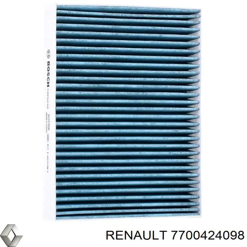 Filtro de habitáculo Renault Kangoo 1 KC0, KC1