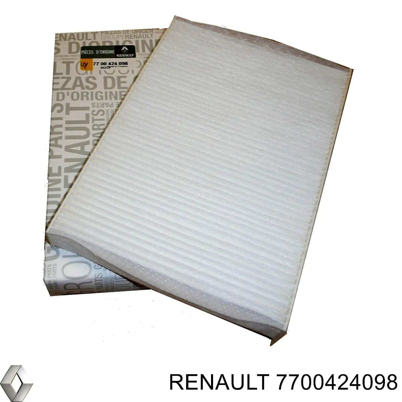 Filtro de habitáculo Renault Kangoo 1 KC0, KC1