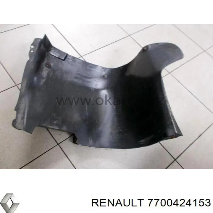 Comprar 7700424153 Renault (RVI) Guardalodos delantero izquierdo