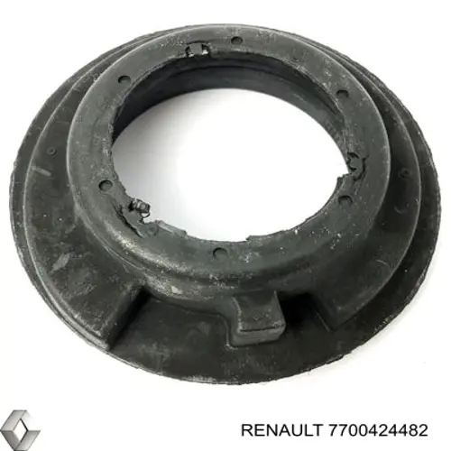 Aislador de resorte delantero superior 7700424482 Renault (RVI)