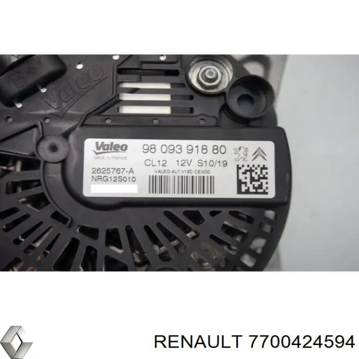 Alternador 7701499610 Renault (RVI)
