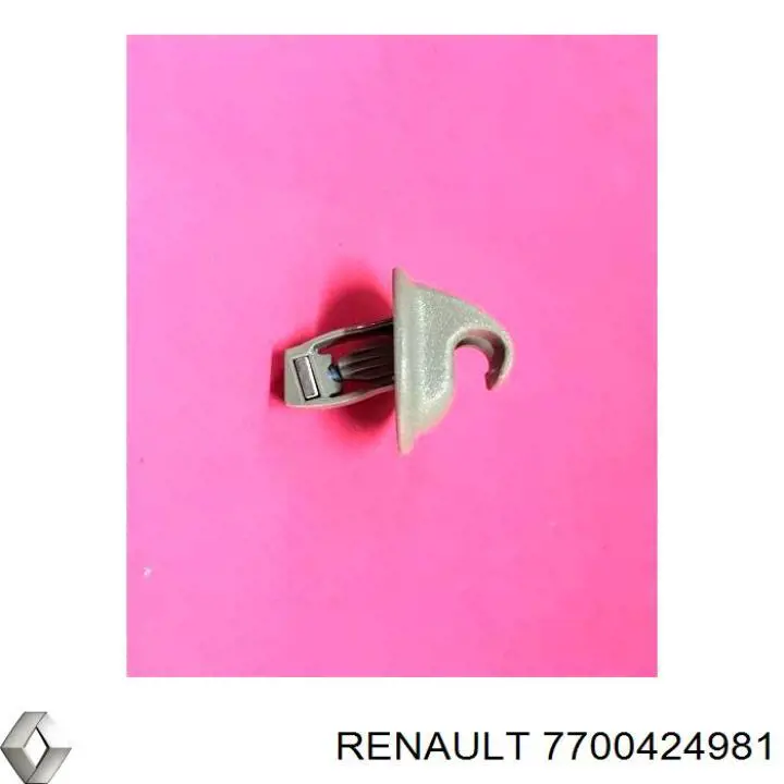 Comprar 7700424981 Renault (RVI) Retenedor de visera parasol