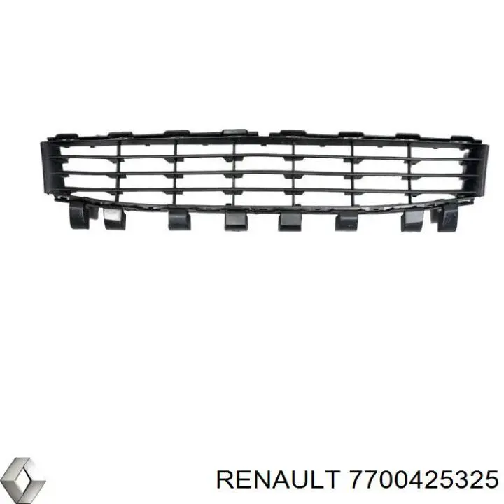 Soporte de parachoques delantero 7700425325 Renault (RVI)