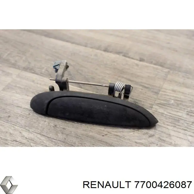 Comprar 7700426087 Renault (RVI) Manija exterior derecha delantera/trasera de puerta