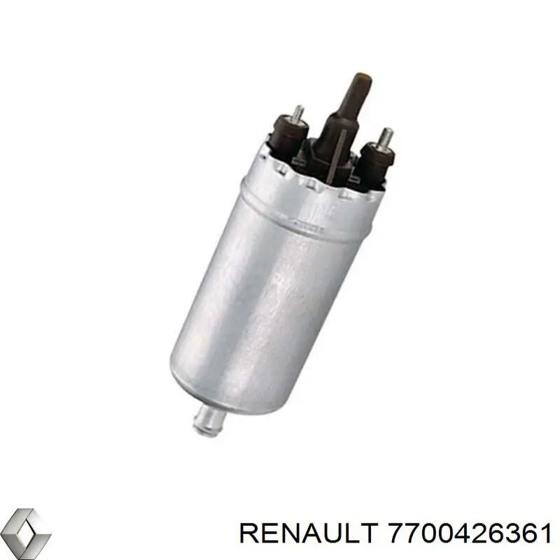 Bomba de combustible de línea 7700426361 Renault (RVI)