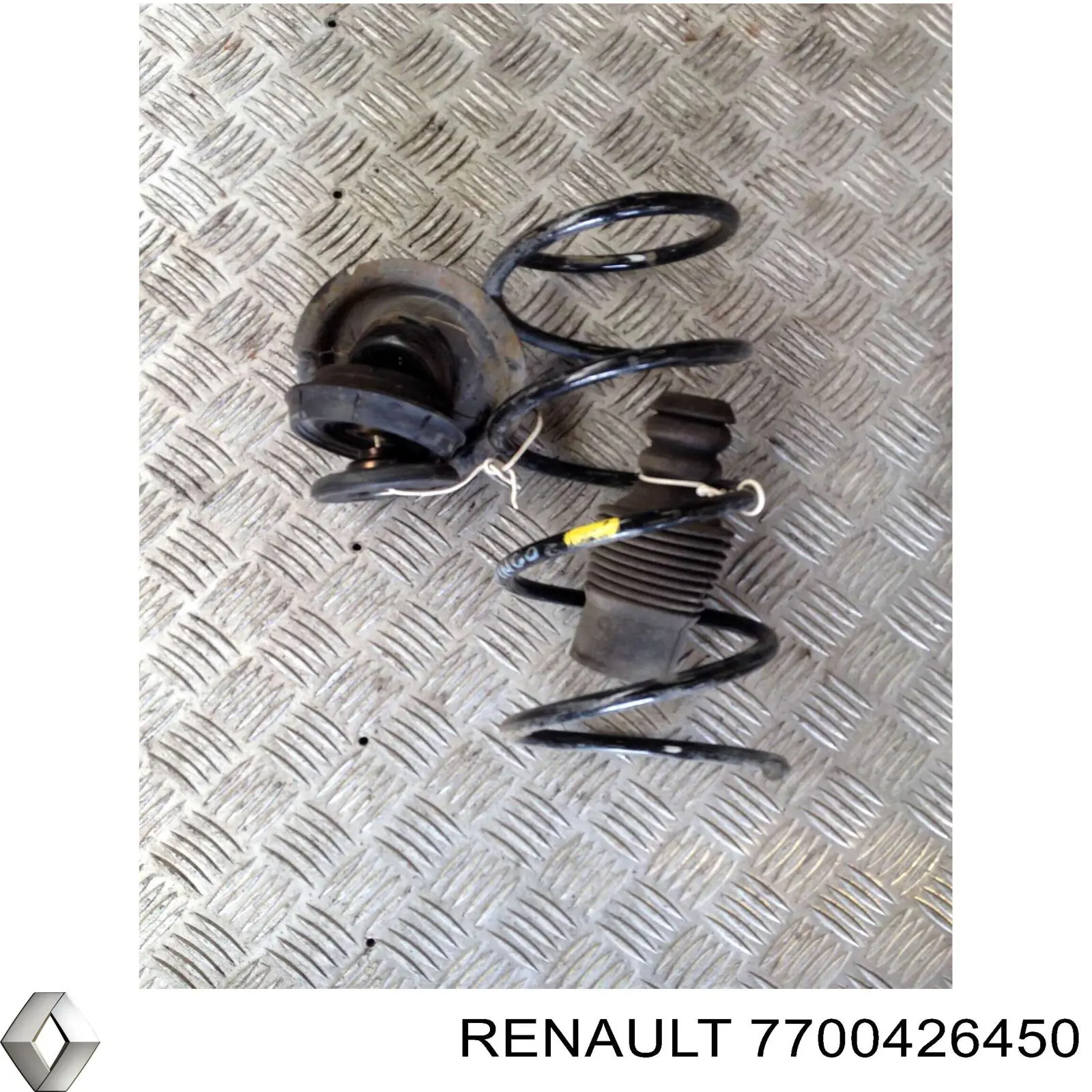 Soporte del amortiguador delantero 7700426450 Renault (RVI)