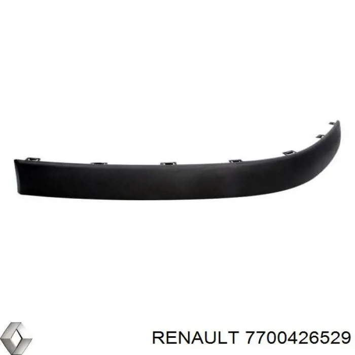 7700426529 Renault (RVI) protector para parachoques delantero izquierdo