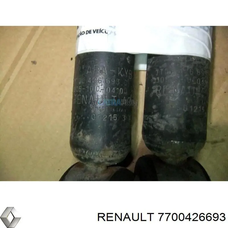 7700426693 Renault (RVI) amortiguador trasero