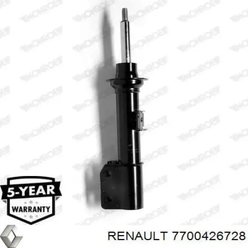 7700426728 Renault (RVI) amortiguador delantero derecho