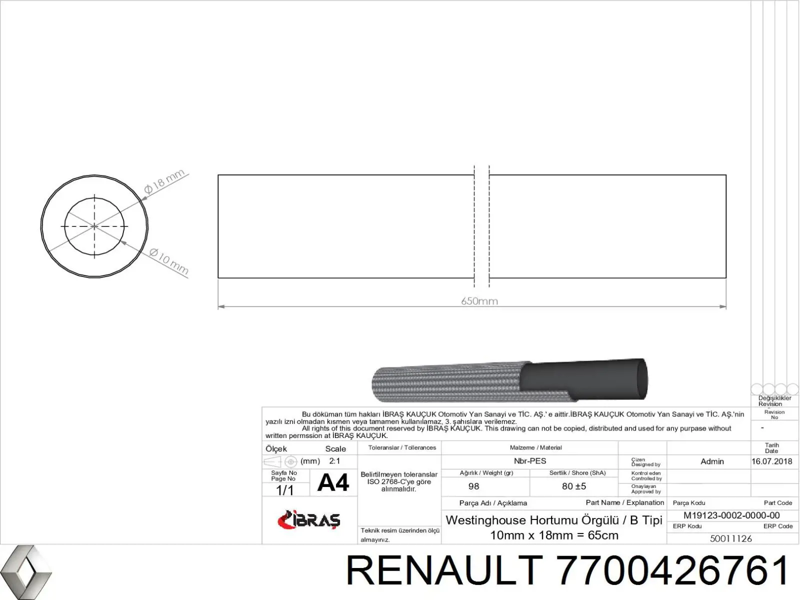Comprar 08713 Metalcaucho Manguera inferior del radiador