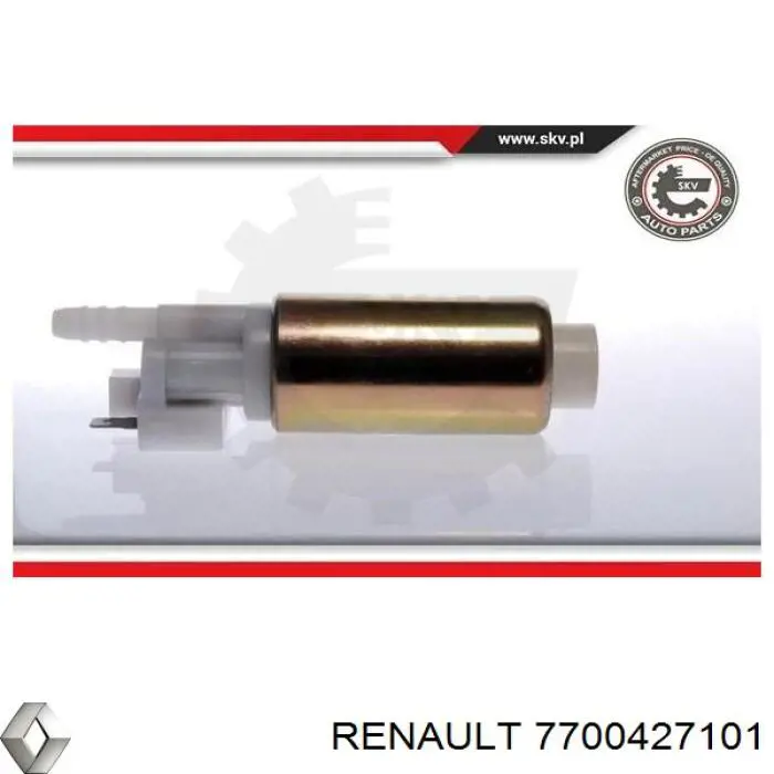 7700427101 Renault (RVI) bomba de combustible eléctrica sumergible